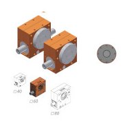 Worm gear reducer Ket-Motion 2020 D