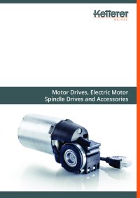 Product brochure Motor Drives, Electric Motor Spindle Drives and Accessories