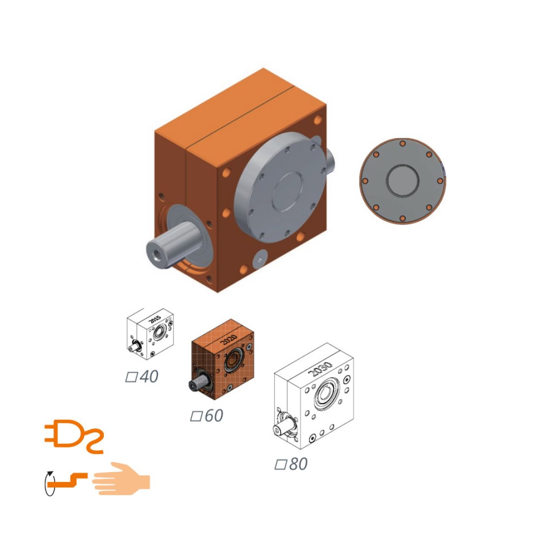 Worm gear Ket-Motion 2020 D