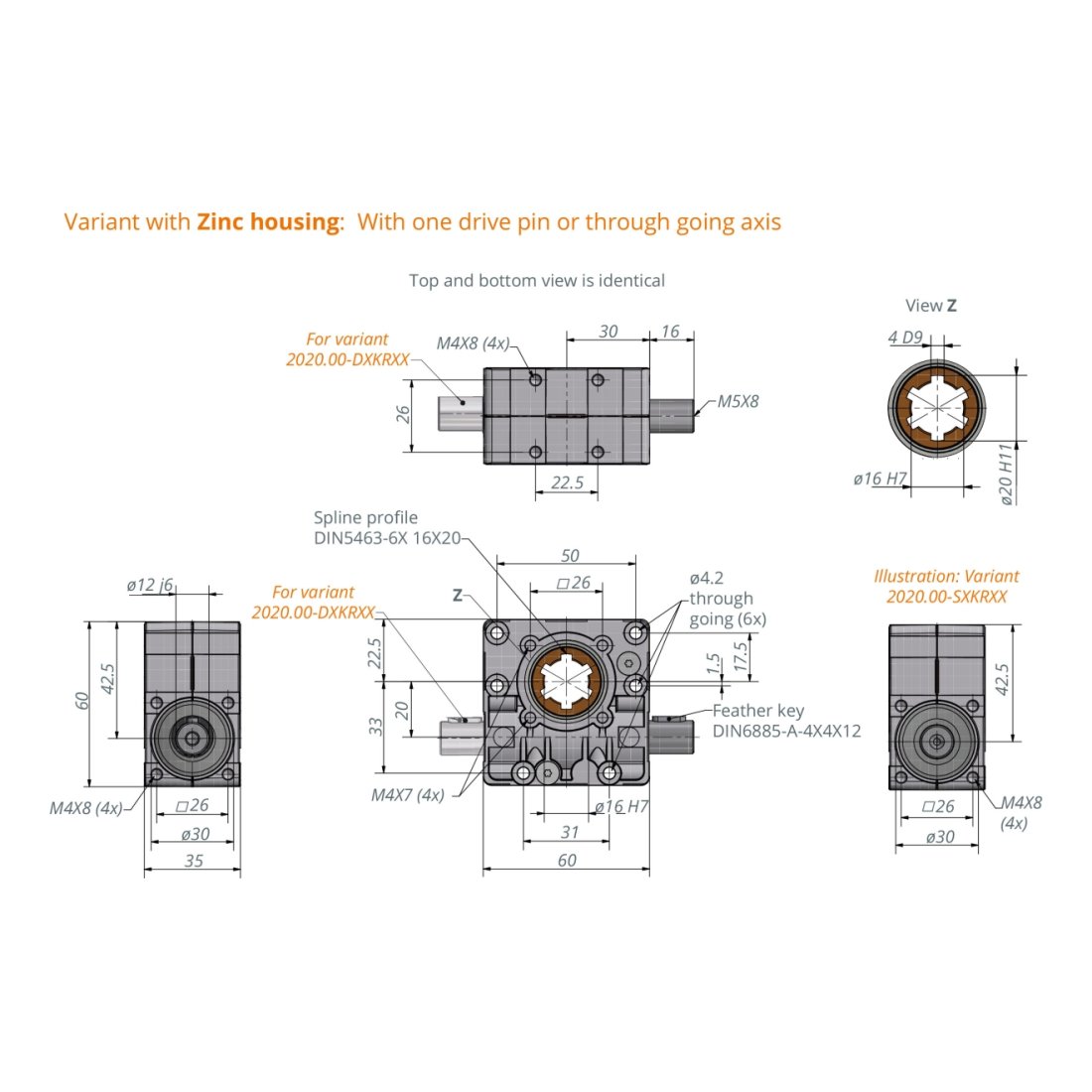 Worm gear Ket-Motion 2020 K