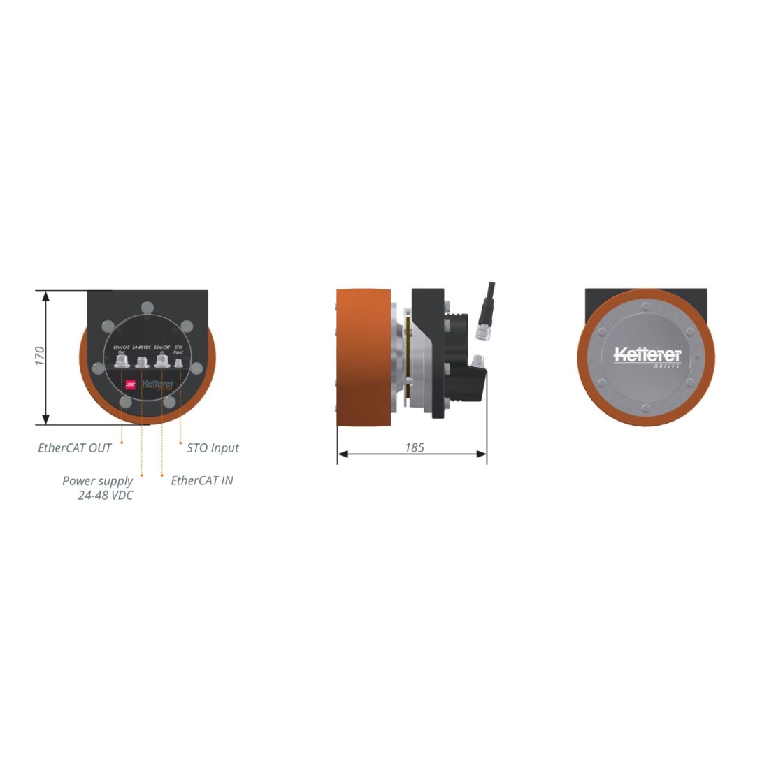 BLDC wheel hub motor i-Wheel Clever 3213.00-21XX