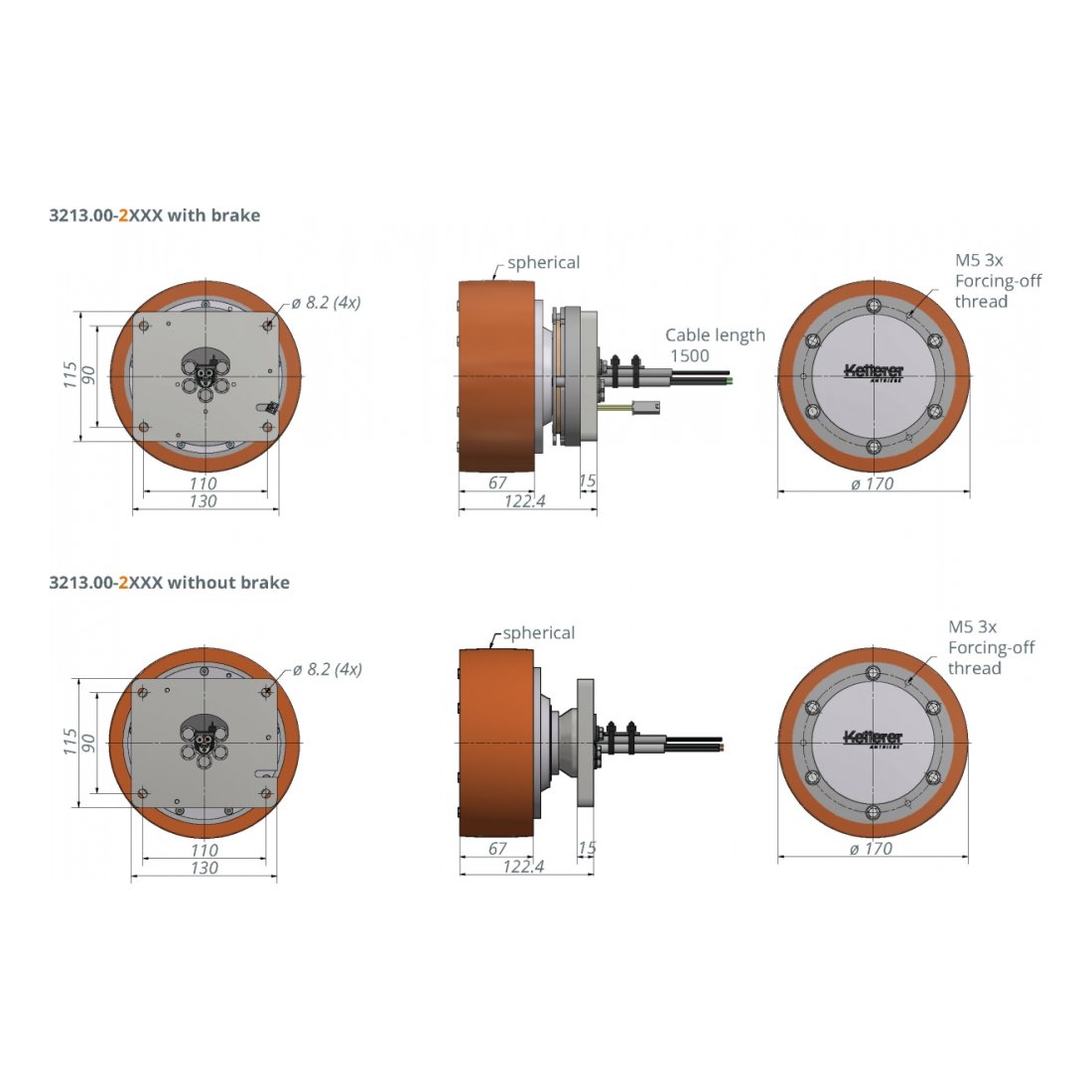 BLDC wheel hub motor i-Wheel 3213.00-2XXX