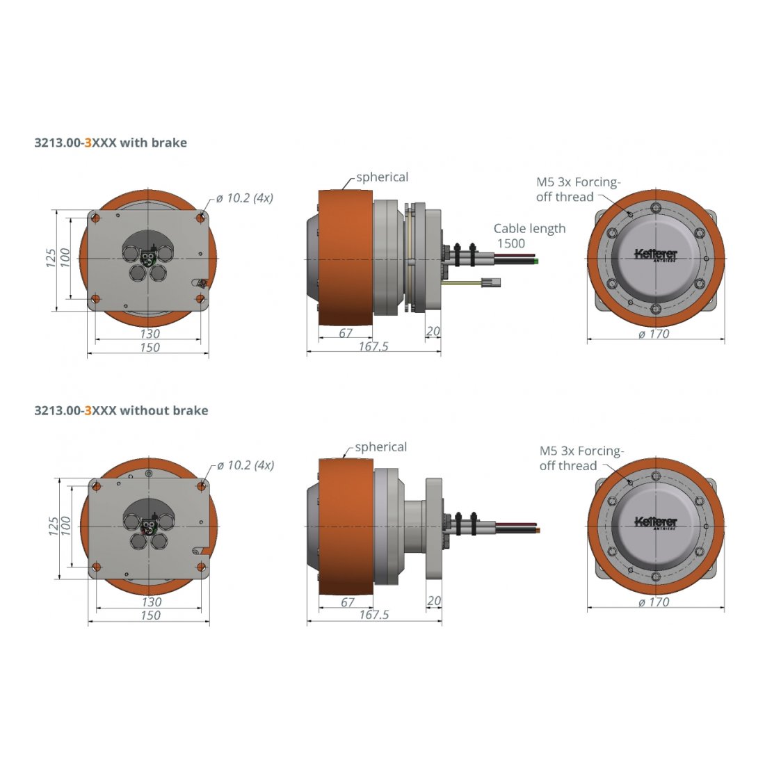 BLDC wheel hub motor i-Wheel 3213.00-3XXX