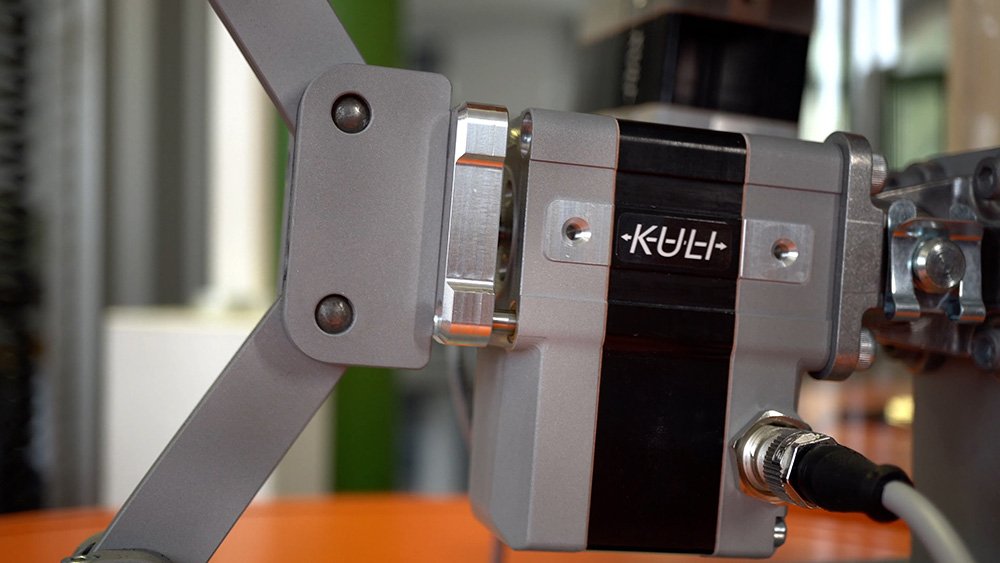 KuLi: The linear drive replaces pneumatic cylinders
