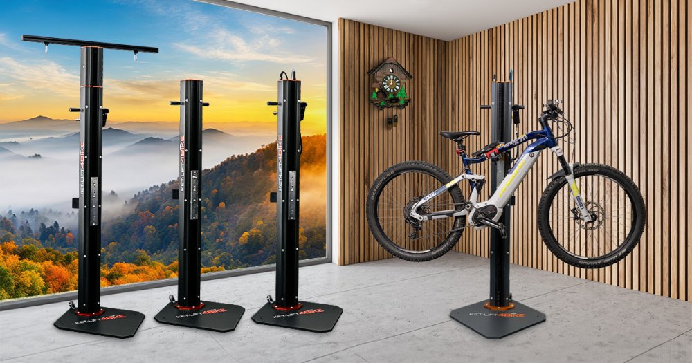 The new version of our bike repair stand KET-LIFT4BIKE 2.0