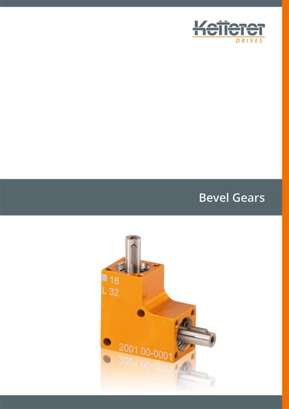 Product brochure Bevel Gears